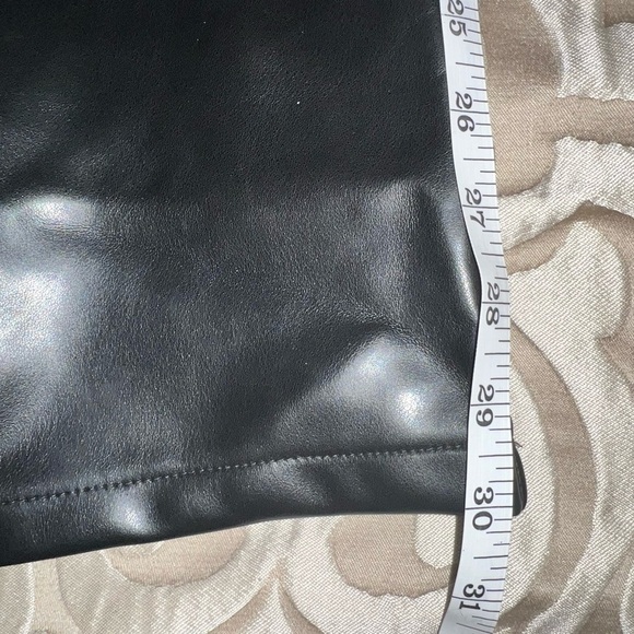 Commense-High waisted Faux Leather pants , Size Small, currently on website NWT - Picture 9 of 11